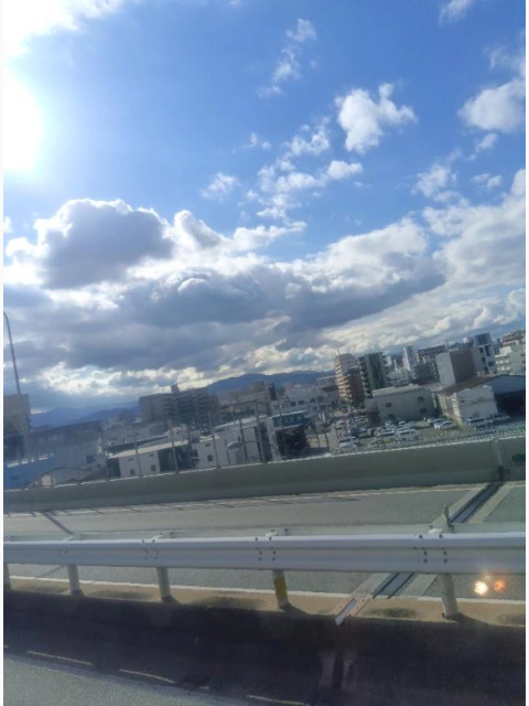 帰りの途中です😊