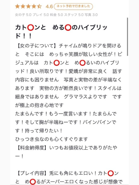 口コミ幸せだぁ🥺💕