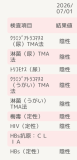 ⭐️検査結果⭐️
