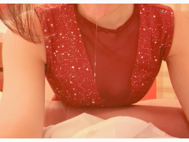 大量の唾液と痰を吹き飛ばして、ベトベトに塗ってあげる?