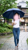 雨の日の散歩