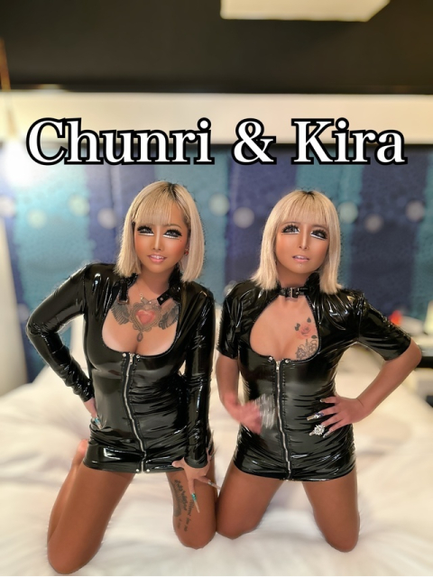 黒ギャル2人から・・・❤️