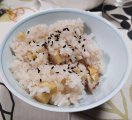 栗ご飯と新米
