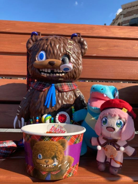 自転車でUSJハロウィーン⭐️