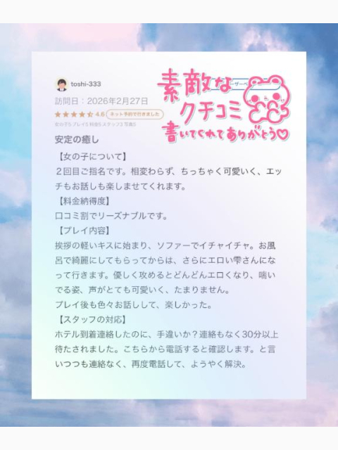 🐥お礼写メ日記🐥