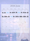 🌧6月の出勤予定🌧