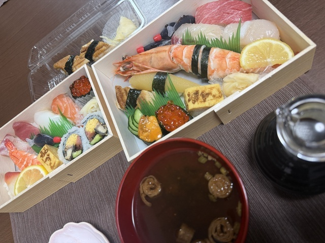 ♥️また別の貸切仲良しさまと🍣♡♥️