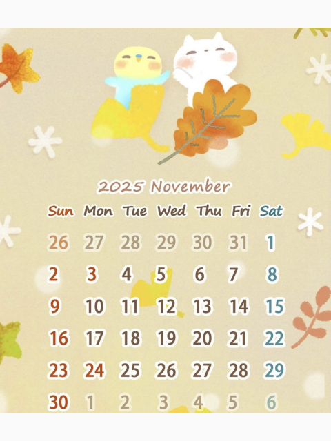 10月も有り難うございました