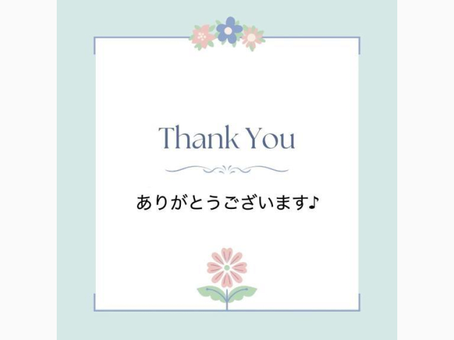 ご予約ありがとうございます🍀