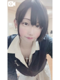 色白黒髪ロング