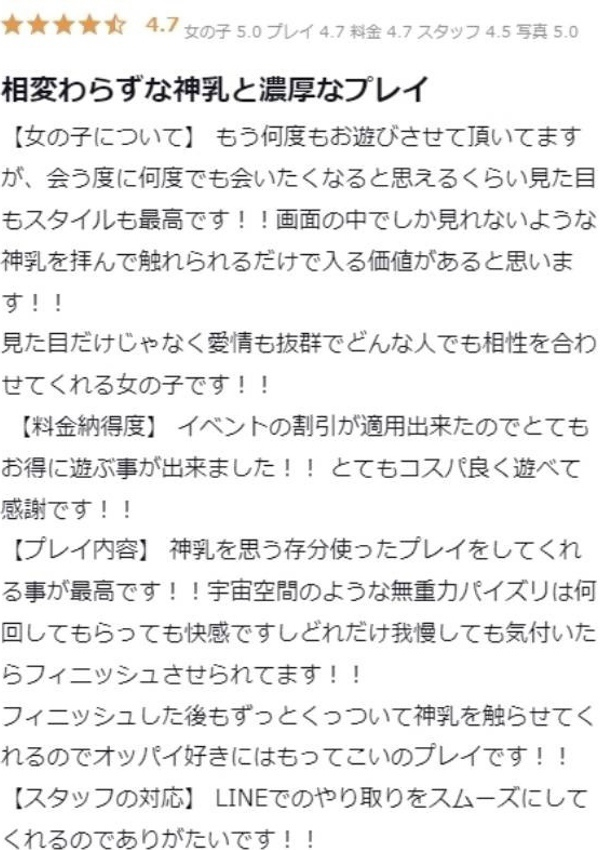 絹/きぬ、プロフィール大阪店 6