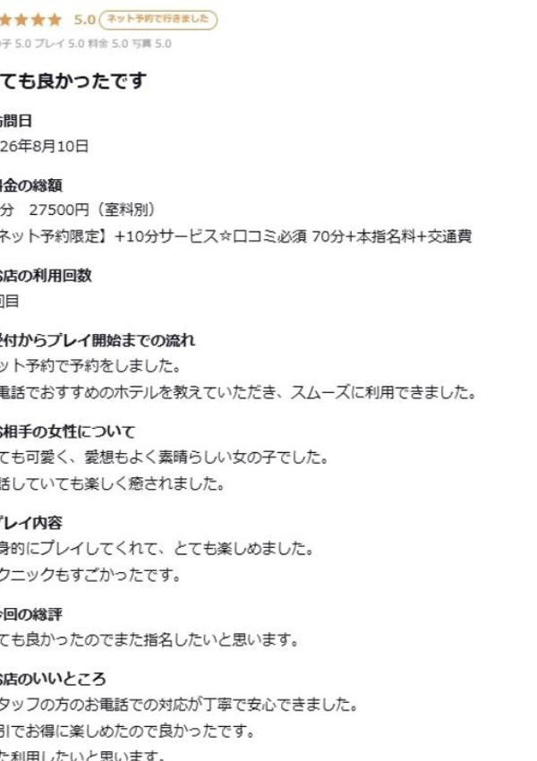 ひまり、プロフィール大阪店 13