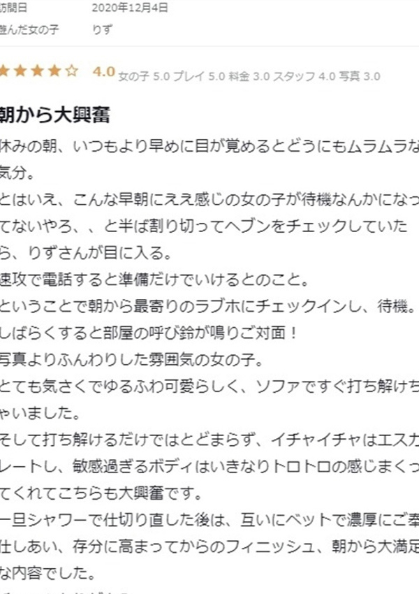 りず、プロフィール天王寺 11