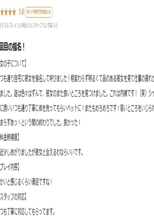 ひまわり、プロフィール大阪店 7