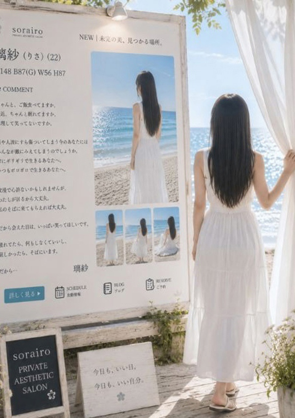 璃紗(りさ)、そらいろ～市川プライベートエステ～ 1